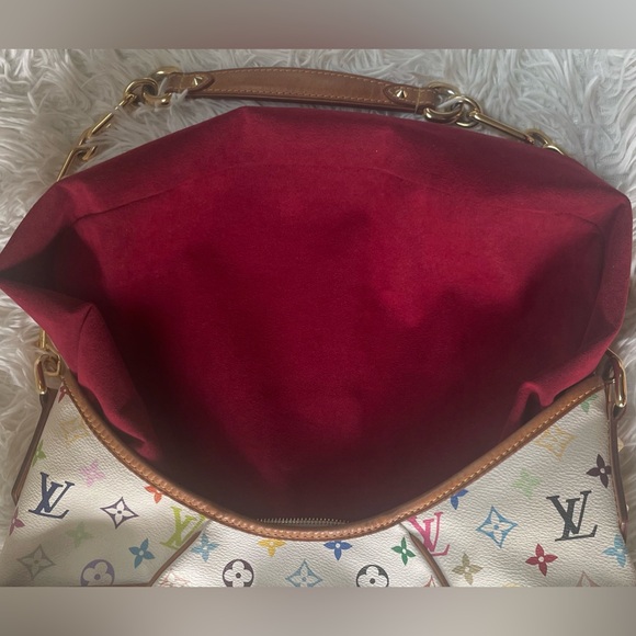 🏆LV Takashi Murakami Chrissie MM multicolor bag, Brass chain straps Limited Edt - Picture 11 of 14